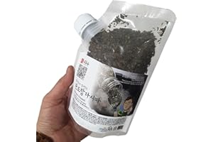 ‎JEOLLANAMDO THE KITCHEN OF KOREA Wando Getrocknete Flocke Kelp, Kombu Algen Tangle Südkorea Premium Qualität Seaweed Gemüsealgen, Gesund Seetang Wakame Koreanische Lebensmittel Dashi Brühe Miso Suppe Salat (Seetangflocken)