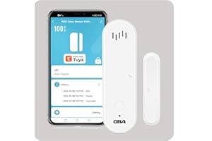 OBA - DRW22 Tuya Smart: Alarma WiFi Completa, sensores Puerta/Ventana, Sirena, aplicación Alexa Google Home