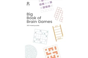 Big Book of Brain Games: a bumper mixed puzzle book for adults containing 300 puzzles (Richardson Puzzle Books)