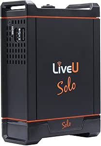 LiveU Solo Wireless Live Video Streaming Encoder for Facebook Live, Twitch, YouTube, and Twitter Live Video Streams