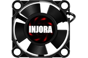 INJORA Ventilateurs de Refroidissement ESC pour Voitures RC