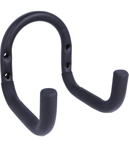 Ganci Da Muro QWORK In Acciaio - Set Da 4 Pezzi | Per Garage E Palestra | Supporto Carichi Pesanti 8x4.5cm - Foto 11