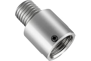 DEEFIINE Woodworking Lathe Headstock Spindle Adapter Convert 1-1/4''X8TPI to 1''X8TPI Thread Chuck Insert Adapter Turning Tool Accessories