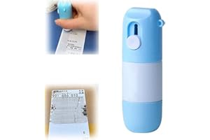 Zooarts Thermal Paper Correction Fluid with Unboxing Knife,Privacy Protection Parcel Opener,Portable Information Anti-Leakage Protection Correction Fluid (Correction Fluid)