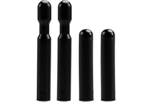 KPALAG 4PCS Door Lock Knobs Interior Door Lock Knob Pull Pins with Threads Compatible with Ford F150 1986-2004 E150 250 350 1992-2019 Explorer Mustang Range Replace# FODZ-5421850-A,D9ZZ-6621850-B