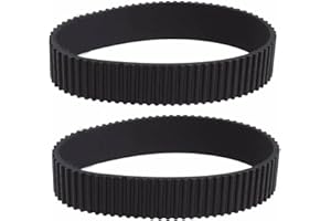 Newyuan CT2610387984 HTD201-3M-14 Lot de 2 courroies d'entraînement de rabot en caoutchouc 67 dents compatibles avec Bosch Skil