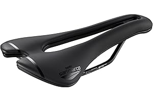Selle San Marco ASPIDE Short Sport - Selle de Vélo de Route, Vélo de Course, Légère, Cadre en Acier au Carbone, Trou Anatomique