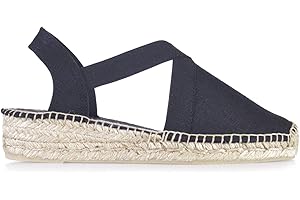 TONI PONS Verona - Espadrille compensée végétalienne pour Femme de en Coton.