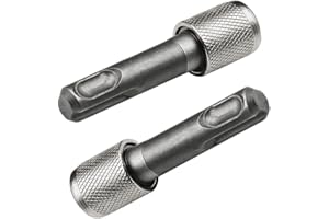 JIEDALIN 2 Pcs SDS Bit Adapter Hex Socket Drill Holder Converter SDS Socket Adaptor Set Bit Holder Adapter for Hammer Drills