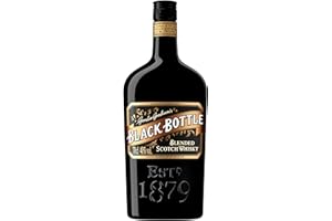 Black Bottle Original | Whisky Scotch Blended | 40% ABV | 70 cl | Tourbé avec des notes de miel | Parfait pour les cocktails | Bousculez les règles