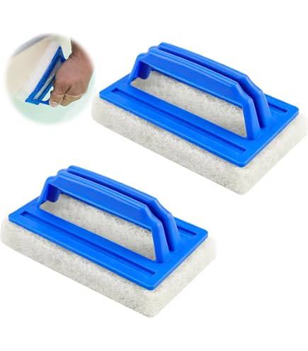 LALAGO Spazzola Per Pavienti, Testina Spazzola Rotonda Per Piscina - copertina