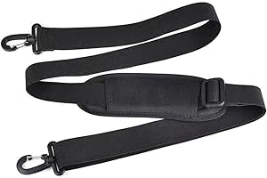 FIBOUND Wyściełane regulowane paski do torby na ramię – pasek do torby, wymienne paski na ramię, uniwersalne antypoślizgowe paski zastępcze, torby uniwersalne, na bagaż, laptopa, aparat