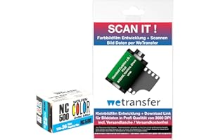 ORIGINALWOLFEN original WOLFEN (ORWO) NC500 Color Kleinbildfilm 400 ASA 36 Bilder mit Scann Entwicklung Daten per WE Transfer - Worldwide Shipping