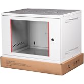Lande 7U 19" Security Box Duvar Tipi Kabinet, Demonte, 542mm Genişlik, 400mm Derinlik, A&ccedil;ık Gri Renk