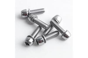 HOUSON 6-częściowy zestaw śrub do roweru szosowego, MTB, roweru górskiego, M5 x 20 mm