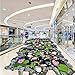Produktbild ASGJLH Weißdorn Karpfen Lotus Stein 3D Outdoor Boden Malerei Verdickt Lobby Schlafzimmer Wohnzimmer Badezimmer Boden Wandbild