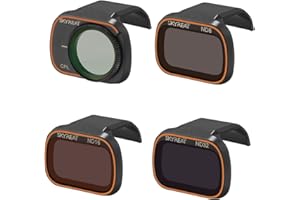 Skyreat Mini 2 SE CPL/ND-Filterset, Kamera Objektiv-Polarisations Filter für DJI Mini 2/Mavic Mini/Mini SE Drohnen Zubehör, 4er-Pack (CPL/ND8/ND16/ND32)