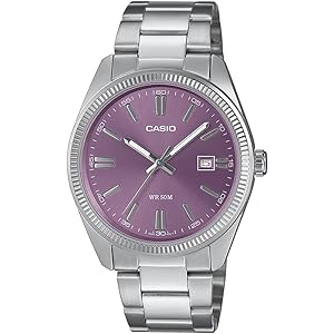 Casio Enticer Men MTP-1302PD-6AVEF Analog Purple Dial Men (A2368)