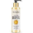 AROMATICO Revitalizing Body Oil for Men 200ml, Citrus Fresh. Daily Use After Bath Oil, Hydrating Formula for Dry Skin. Non-Greasy, 100% Natural-