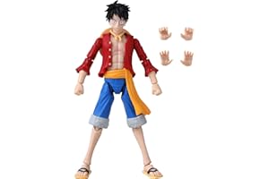 Bandai- Anime Heroes ANI Figurine One Piece-Monkey D. Luffy Refresh, 37008
