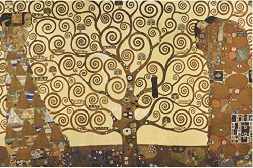 1art1, 48106, Poster, motivo: Gustav Klimt - L'albero della vita, 91 x 61 cm