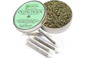 LE CLASSIQUE Organic Herbal Smoke Mix (Oldschool) Peace & Calming Herbs Formulated with Full Body Notes of Freshness 30g