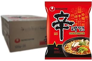 NONGSHIM Nong Shim - Noodle istantanei Shin Ramyun Multipack (20 X 120 GR)