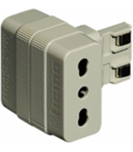 Spina Volante BTICINO 2300NN - 2P+T 16A Irreversibile, Colore Bianco - Foto 4