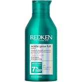 Redken Acidic Grow Full System, Densifying Shampoo with Caffeine Hair 300 | Professional shampoo with caffeine for fine hair.