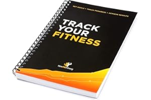 NEWME FITNESS Log Book Workout & Fitness Journal: Designed by Experts, W/Illustrations: Track Gym, Bodybuilding, & Progress Crossfit: Sturdy Binding Pages, Thick, Laminated Cover