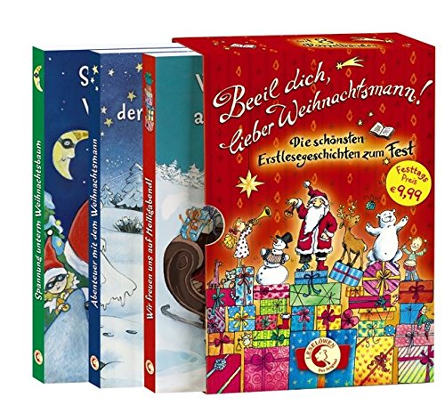 Beeil dich, lieber Weihnachtsmann!: Die schönsten Erstlesegeschichten zum Fest