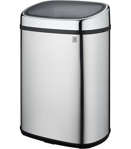Curver Mistral - Poubelle rectangulaire 50L - Ouverture Manuelle