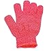 5 Pairs Nylon Scrub Cloth Gloves Exfoliating Wash Skin Spa Foam Shower Bath Massage Glove Random Color