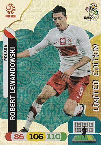 Panini Adrenalyn XL EURO EM 2012 – ROBERT LEWANDOWSKI – LIMITED EDITION