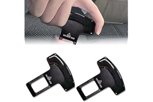 DGTSYAL 2 Pièces Universelle Boucle Ceinture Voiture, Clip Ceinture de Sécurité, Clips Universels pour Ceintures de Sécurité Convient à la Plupart des Pièces de Voiture