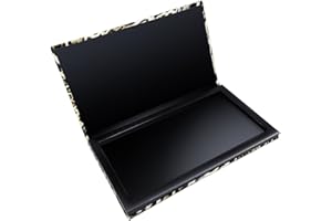 ‎ALLWON Allwon Magnetische Makeup Paletten Schale im beliebten Leoparden Look Leere Makeup Palette für Augenschminke Lippenstift oder Blush und Puder