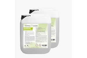 ‎TERRA DOMI TerraDomi Rusche Steindusche, 10 Liter, Steinreiniger für bis zu 4000 m², Reinigungsmittel für saubere Wege & Plätze, Wegerein, biologisch abbaubar