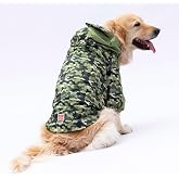 Pawstar Yeşil Dijon Polarlı Su Ge&ccedil;irmez Orta-B&uuml;y&uuml;k Irk K&ouml;pek Yağmurluğu (4XL)