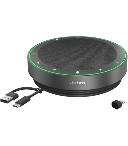 スピーカー・ウーファー Jabra Speak 2 75 Jabra Speak2 75 Wireless Bluetooth Speakerphone with USB-A