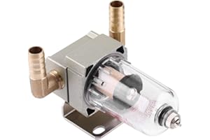 Qiilu Filtro de Combustible de Gasolina de coche Impurezas de Filtro de Automóvil Universal