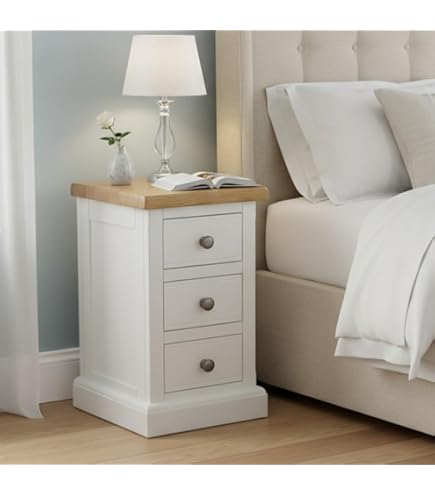 GROFurniture Solid Wood Side Table, Painted White End Table - View #10