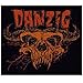 Produktbild DANZIG - Demi Skull - Patch / Aufnäher