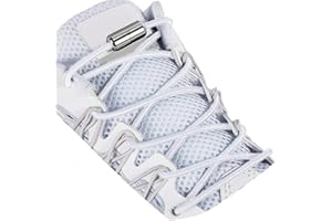 DALLAR Cordones Elásticos Sin Atar - Cordones Redondos Ajustables y Resistentes - Aptos en Botas, Zapatos y Zapatillas - Para Niños y Adultos