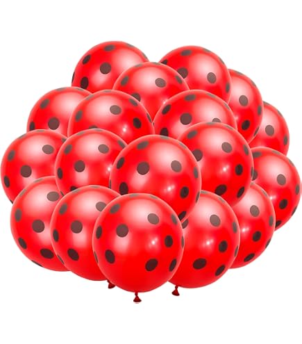 Amscan Latexballons Marienkäfer, 6 Stück, Ca. 28 Cm – Für Kindergeburtstage, Partys & Dekoration