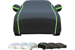 GÉNÉRIQUE Bâche Voiture Extérieur Anti Grêle pour Volkswagen Golf 7 GTI, Housse De Voiture Imperméable, Respirant Et Anti-Poussière, Coupe-Vent, Rayures Et Neige F11