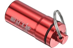 PATIKIL Caja de Almacenamiento Portátil para Dardos, Estuche Duradero para Dardos, Organizador de Accesorios para Dardos, Rojo