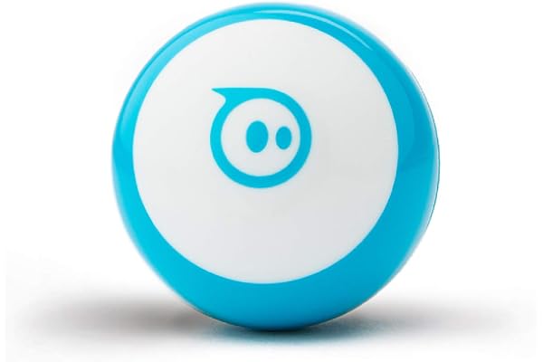 Sphero Mini Bleu : Balle robotique commandée par Application, Jouet d’Apprentissage STIM et de Codage, 8 Ans et Plus.