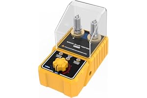 QPKING Testeur d'allumage et de bougies d'allumage pour voiture SPT101 Testeur d'allumage pour automobile 0 à 6000 tr/min Détecteur à double trou Testeur de bougie d'allumage Analyseur 110 V/220 V
