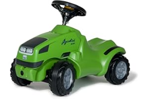 Rolly Toys 13 210 2 Scivolo per bambini RollyMinitrac Deutz Agrokid (con vano portaoggetti, profilo ergonomico del veicolo, volante con clacson, adatto da 1 anno e mezzo) 132102