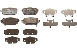 ‎TRW TRW GDB3617 Bremsbelagsatz 4-Teilig für Nissan Qashqai II SUV (J11, J11_) 2013 - Hinterachse und Andere Fahrzeuge